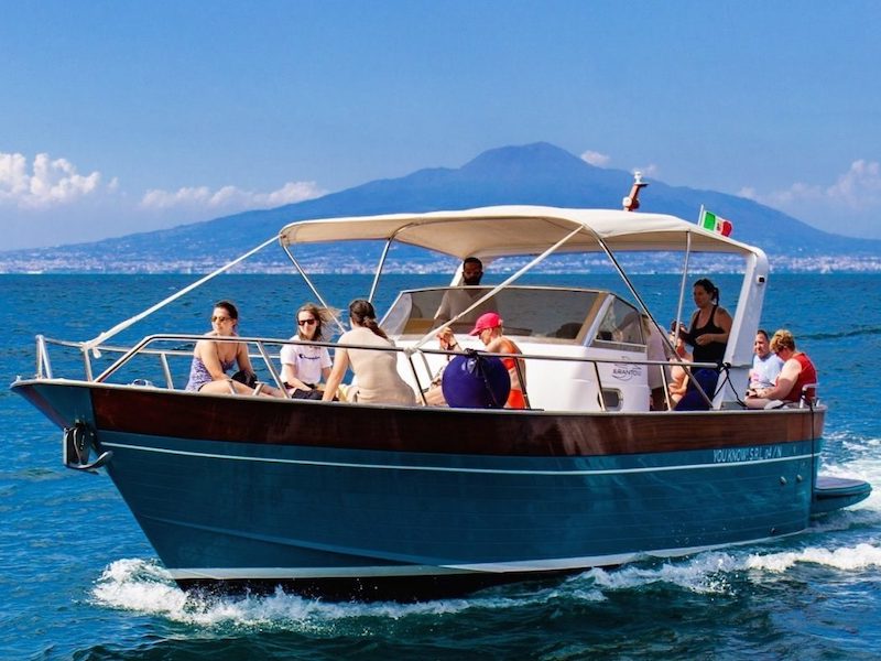 Pompeii and Mount Vesuvius Full Day Tour from Sorrento by Boat