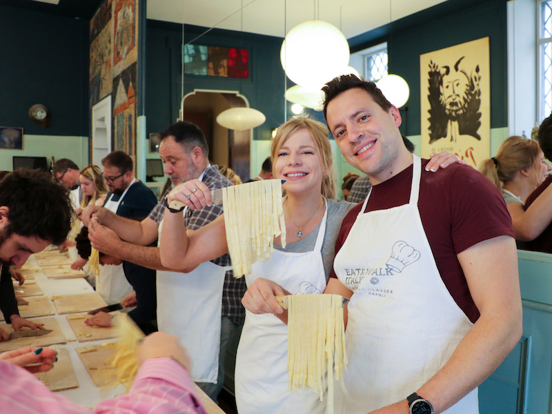 Tasty Pasta and Tiramisu Cooking Class Near Piazza Navona