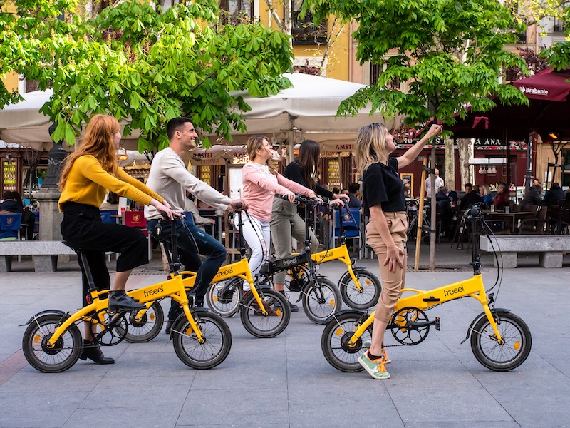 Scenic Madrid Half-Day Electric Bike Tour