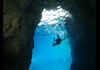 Snorkel through submerged caves